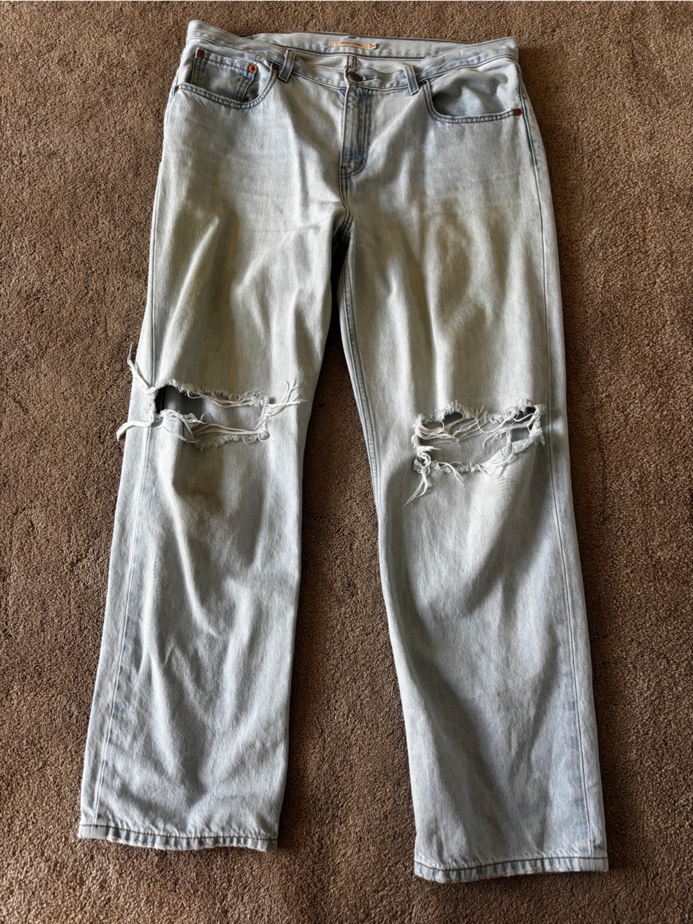 Levi's® Low Pro Mid Rise Straight Jeans